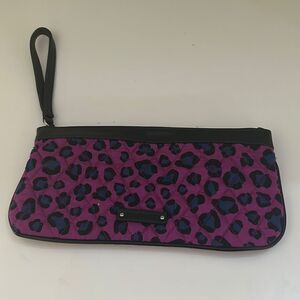 Vera Bradley Leopard Spots Large Wristlet